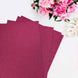 10 Pack | 12inch x 10inch Self-Adhesive Glitter DIY Craft Foam Sheets | Hot Pink