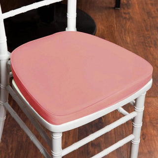 Enhance Your Event with the Dusty Rose Chiavari Chair Pad Enhance Your Event with the Dusty Rose Chiavari Chair Pad