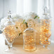 Set of 3 | Clear Glass Modern Apothecary Party Favor Candy Jars With Snap On Lids