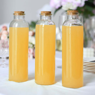 Stylish and Functional Clear Glass Bottles Stylish and Functional Clear Glass Bottles