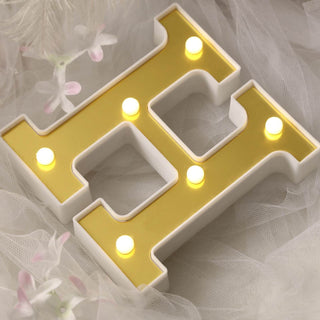 Versatile and Stylish Gold 3D Marquee Letters Versatile and Stylish Gold 3D Marquee Letters