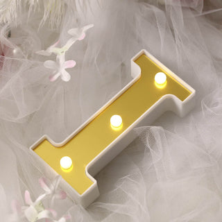Create a Magical Atmosphere with 6" Gold 3D Marquee Letters Create a Magical Atmosphere with 6" Gold 3D Marquee Letters