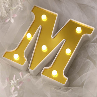 Make a Statement with our 6" Gold 3D Marquee Letters Make a Statement with our 6" Gold 3D Marquee Letters