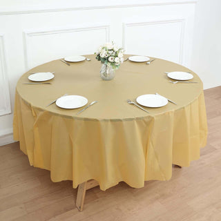 Create a Festive and Radiant Atmosphere with the Gold Waterproof Plastic Tablecloth Create a Festive and Radiant Atmosphere with the Gold Waterproof Plastic Tablecloth