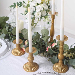 Create a Timeless and Captivating Ambiance with Vintage Candlestick Centerpieces