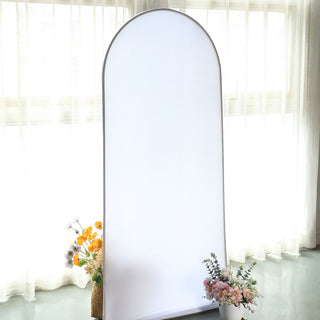 Elevate Your Event Decor with a White Spandex Fitted Chiara Backdrop Stand Cover