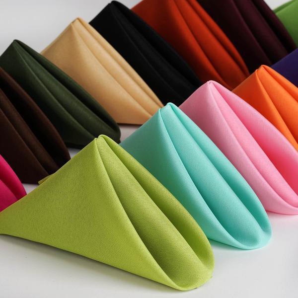 Yellow linen napkins set / Cloth napkins / Custom dinner nap - Inspire  Uplift