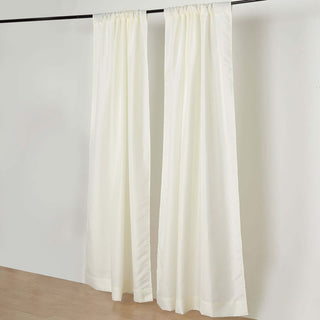 Add Elegance to Your Event with Ivory Polyester Photography Backdrop Curtains Add Elegance to Your Event with Ivory Polyester Photography Backdrop Curtains