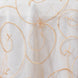 60" Overlay Embroider - Gold