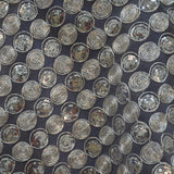 72" x 72" Upscale Sequin Overlay - Silver#whtbkgd