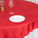 72inch x 72inch Red Accordion Crinkle Taffeta Table Overlay, Square Tablecloth Topper