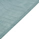 72x72 Dusty Blue Linen Square Overlay | Slubby Textured Wrinkle Resistant Table Overlay