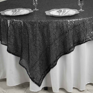 Enhance Your Table Setting with the Sparkly Table Overlay for Events
