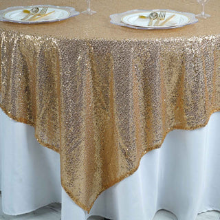 Create a Dazzling Tablescape with our Sparkly Table Overlay