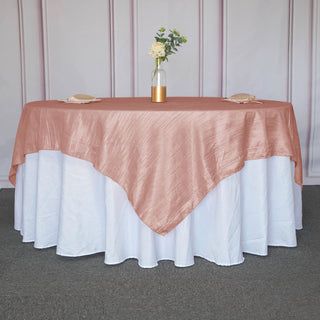 Versatile and Stylish Dusty Rose Table Overlay