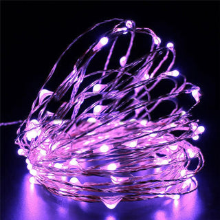 Add a Magical Touch to Your Event Decor with 90" Purple Starry Bright LED String Lights