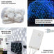 20ftx10ft White 600 LED Fish Net Lights, Fairy String Lights With 8 Modes