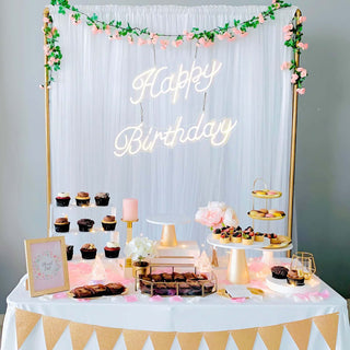 Add a Pop of Color to Your Wall Décor with the 32" Happy Birthday Neon Light Sign Add a Pop of Color to Your Wall Décor with the 32" Happy Birthday Neon Light Sign