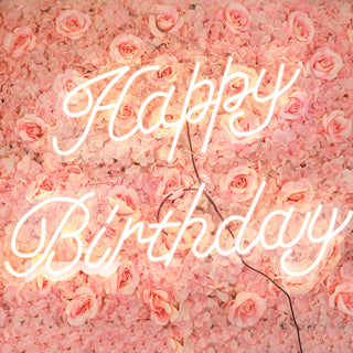 Brighten Up Your Birthday with the 32" Happy Birthday Neon Light Sign