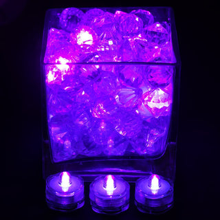Add a Touch of Elegance to Your Event with Purple Flower Shaped LED Lights