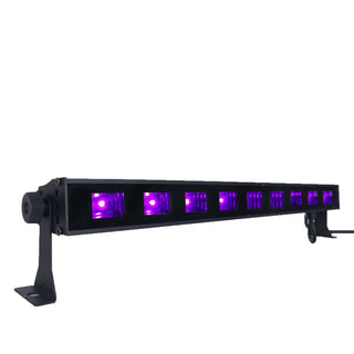 UV LED light bar for plant growth, featuring multiple purple lights.