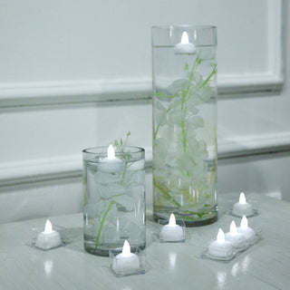 Versatile and Elegant Event Decor with White Flameless LED Tealight Candles
