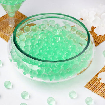 10g Large Apple Green Nontoxic Jelly Ball Water Bead Vase Fillers - Clearance SALE