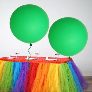 Elegant Matte Green Balloons for Stunning Event Decor