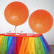 2 Pack | 32inches Large Matte Orange Helium or Air Premium Latex Balloons