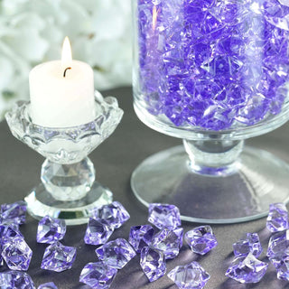 Elevate Your Table Design with Lavender Lilac Large Acrylic Ice Bead Vase Fillers Elevate Your Table Design with Lavender Lilac Large Acrylic Ice Bead Vase Fillers