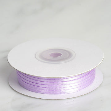 100 Yards 1 16" Lavender Single Face Decorative Satin Ribbon