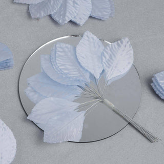 Light Blue Burning Passion Leaves for Event Décor Light Blue Burning Passion Leaves for Event Décor