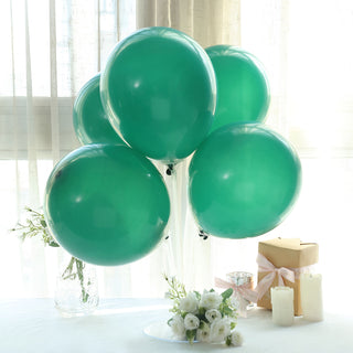Add a Pop of Sophisticated Elegance with Matte Pastel Hunter Emerald Green Balloons