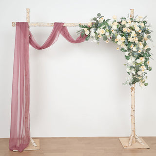 Delicate and Durable Sheer Organza Fabric for Event Decor