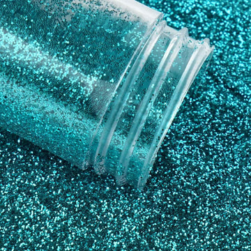 23g Bottle Metallic Aqua Extra Fine Arts and Crafts Glitter Powder