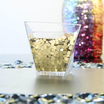 50g Bag Metallic Gold DIY Arts and Crafts Chunky Confetti Glitter