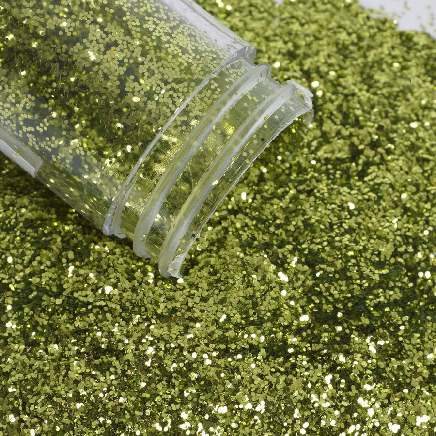 23g Bottle | Metallic Lime Green Extra Fine Arts & Crafts Glitter Powder