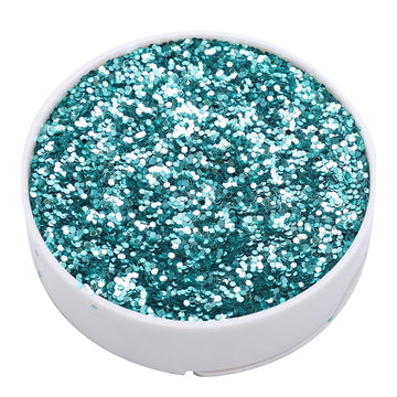 1 lb Bottle Metallic Turquoise DIY Art Craft Chunky Confetti Glitter