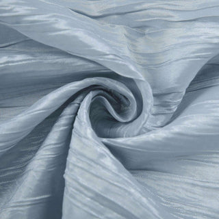 Create an Elegant Table Setting with Dusty Blue Accordion Crinkle Napkins Create an Elegant Table Setting with Dusty Blue Accordion Crinkle Napkins