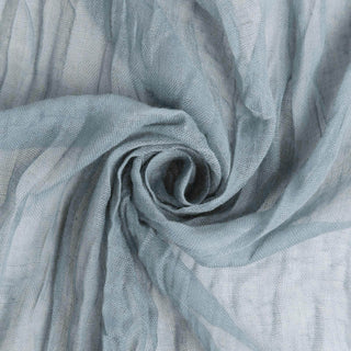 Get More Value with Our 5 Pack of Dusty Blue Gauze Cheesecloth Boho Dinner Napkins Get More Value with Our 5 Pack of Dusty Blue Gauze Cheesecloth Boho Dinner Napkins