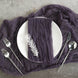 5 Pack | Purple Gauze Cheesecloth Boho Dinner Napkins | 24x19Inch
