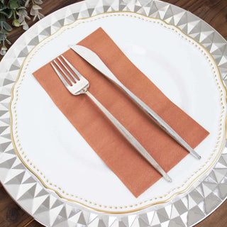 Versatile and Stylish Terracotta (Rust) Napkins Versatile and Stylish Terracotta (Rust) Napkins