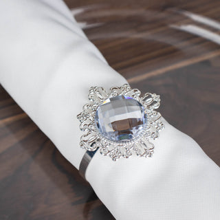 Elevate Your Table Decor with Silver Metal Napkin Rings