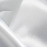 5 Pack | White Seamless Satin Cloth Dinner Napkins, Wrinkle Resistant#whtbkgd