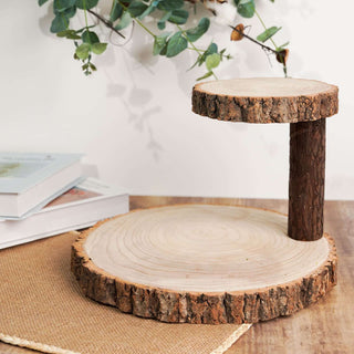 Rustic Natural Elm Wood Slice Cheese Board - A Charming Addition to Your Tablescapes Rustic Natural Elm Wood Slice Cheese Board - A Charming Addition to Your Tablescapes