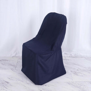 Add Elegance to Your Event with the Navy Blue Chair Cover Add Elegance to Your Event with the Navy Blue Chair Cover