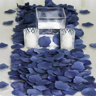 Add Elegance to Your Event with Navy Blue Silk Rose Petals Add Elegance to Your Event with Navy Blue Silk Rose Petals