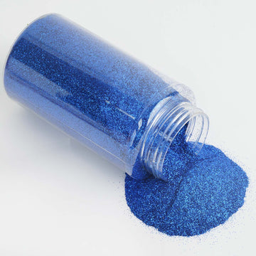 1 lb Bottle Nontoxic Royal Blue DIY Arts and Crafts Extra Fine Glitter