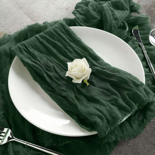 Add Elegance to Your Table with Olive Green Cheesecloth Napkins Add Elegance to Your Table with Olive Green Cheesecloth Napkins