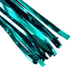 Turquoise Foil Tassel Fringe Banner: The Perfect Decorative Accent for Any Occasion